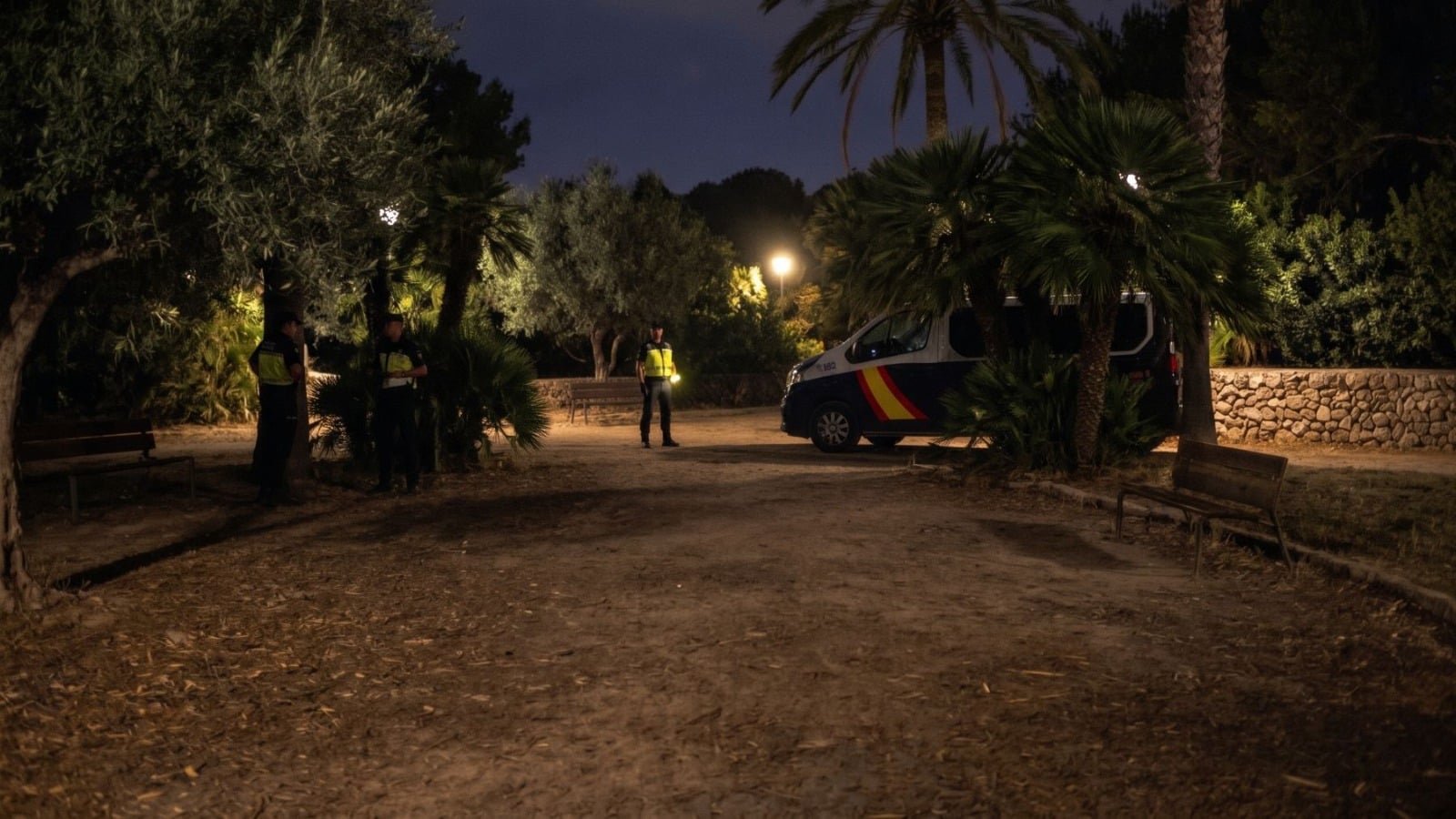 Dos hermanos armados con cuchillos citan a varios jóvenes en un parque de Palma para acabar con ellos por un lío de faldas