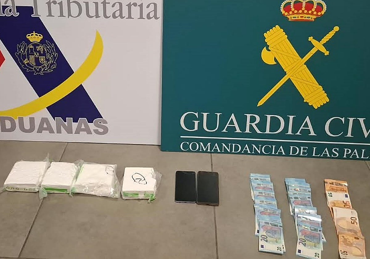 Detenido en el Aeropuerto de Gran Canaria con dos kilos de cocaína en su equipaje