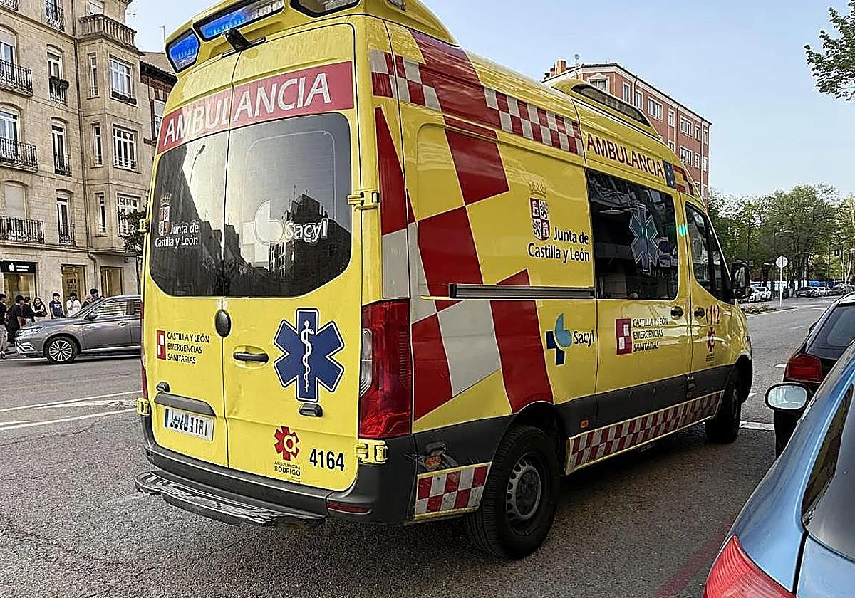 Tres heridos en dos accidentes de tráfico simultáneos en Burgos