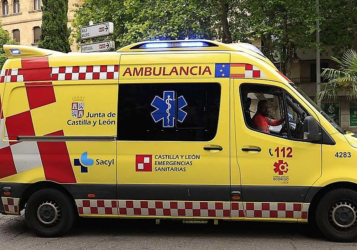 Dos heridos en accidentes de tráfico en Burgos: un camionero y un motorista.
