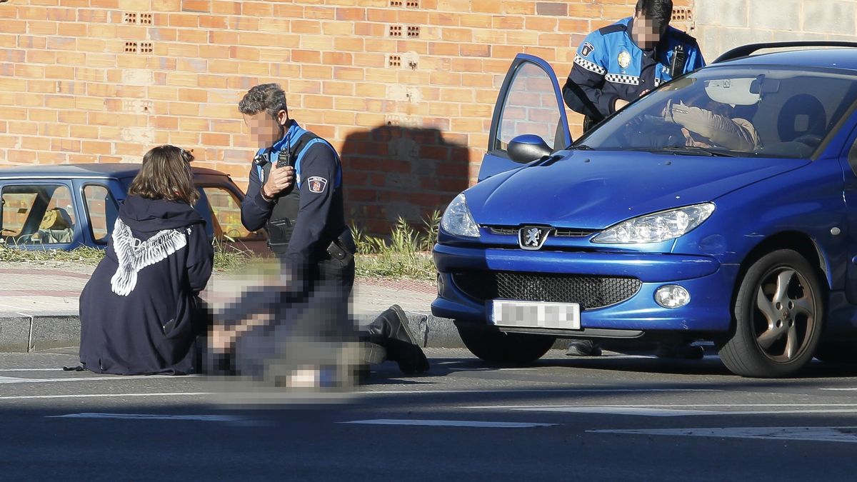 Cuatro accidentes de tráfico con personas heridas en un día en León: atropellos, colisiones y más