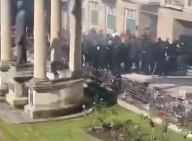 Amenazas de Falange, tras el expediente de Vitoria