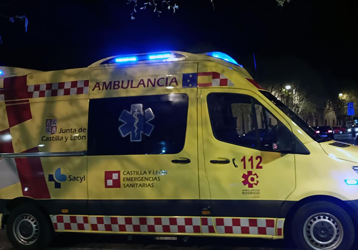 Hombre de 40 años herido tras accidente de tráfico en la provincia de Burgos