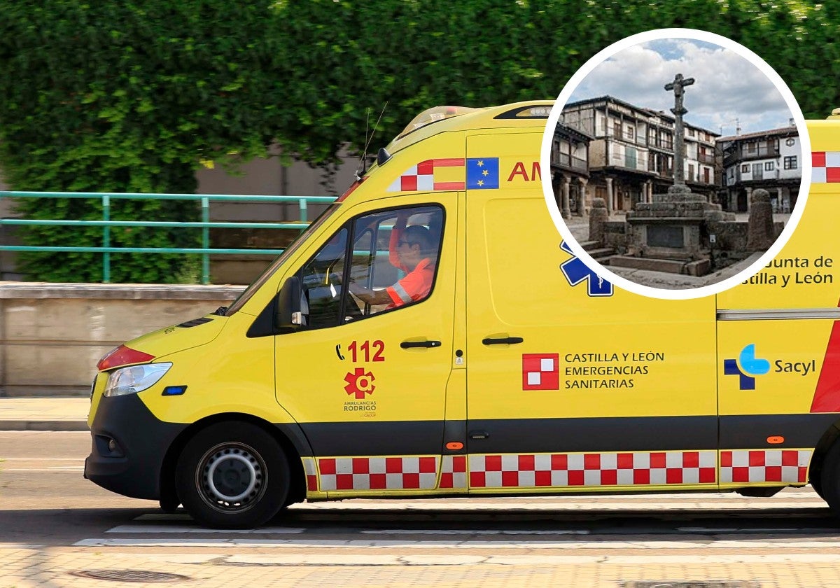 Un hombre resulta herido tras salirse de la vía con su coche en un pueblo turístico de Salamanca