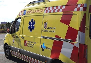 Herido grave un motorista en un accidente con un turismo en un pueblo de Burgos