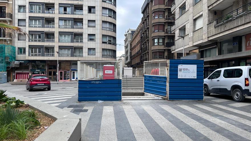 Sofocado un incendio en las obras del Topo del centro de Donostia