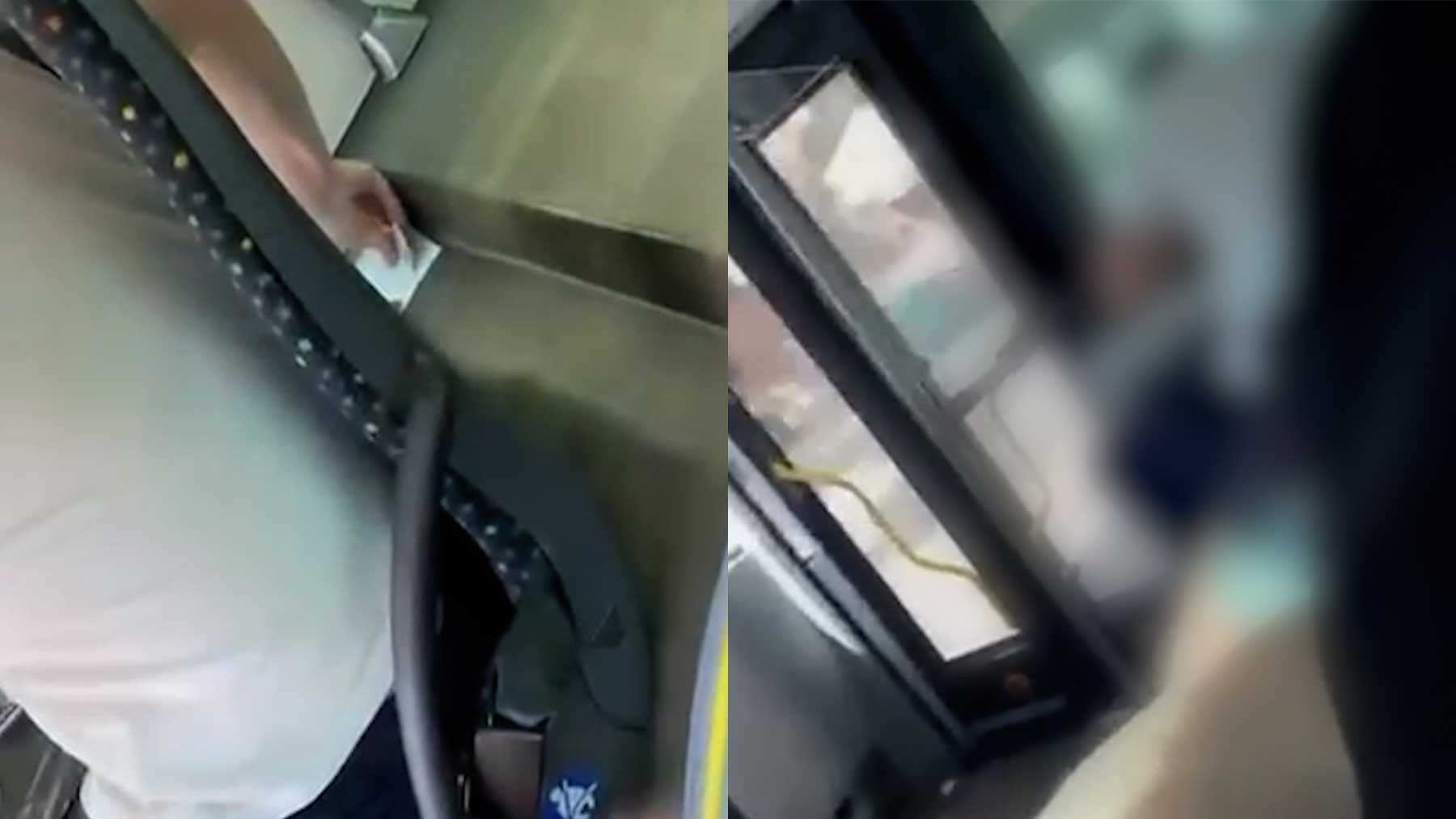 Indignación en Mallorca: Viajero consume cocaína en autobús hacia Magaluf ante la mirada incrédula de pasajeros