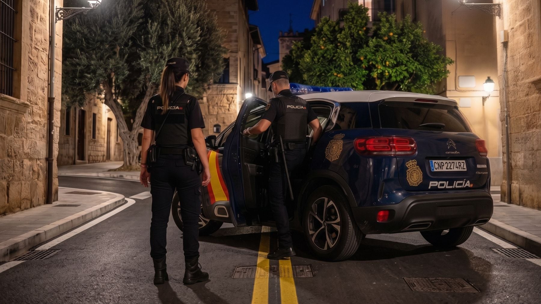 Noche de terror en Palma: un marroquí se abalanza sobre una chica a la que no conocía y le da varios puñetazos en plena calle