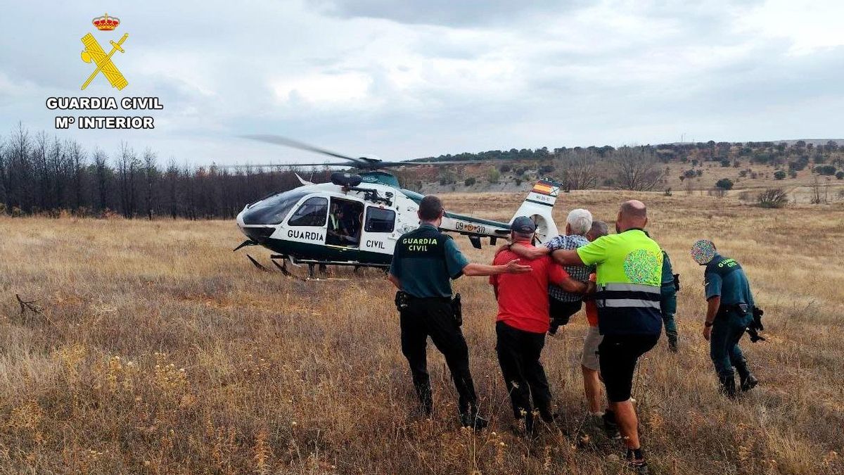 La Guardia Civil rescata a un hombre de 86 años desaparecido en Castrocalbón, León
