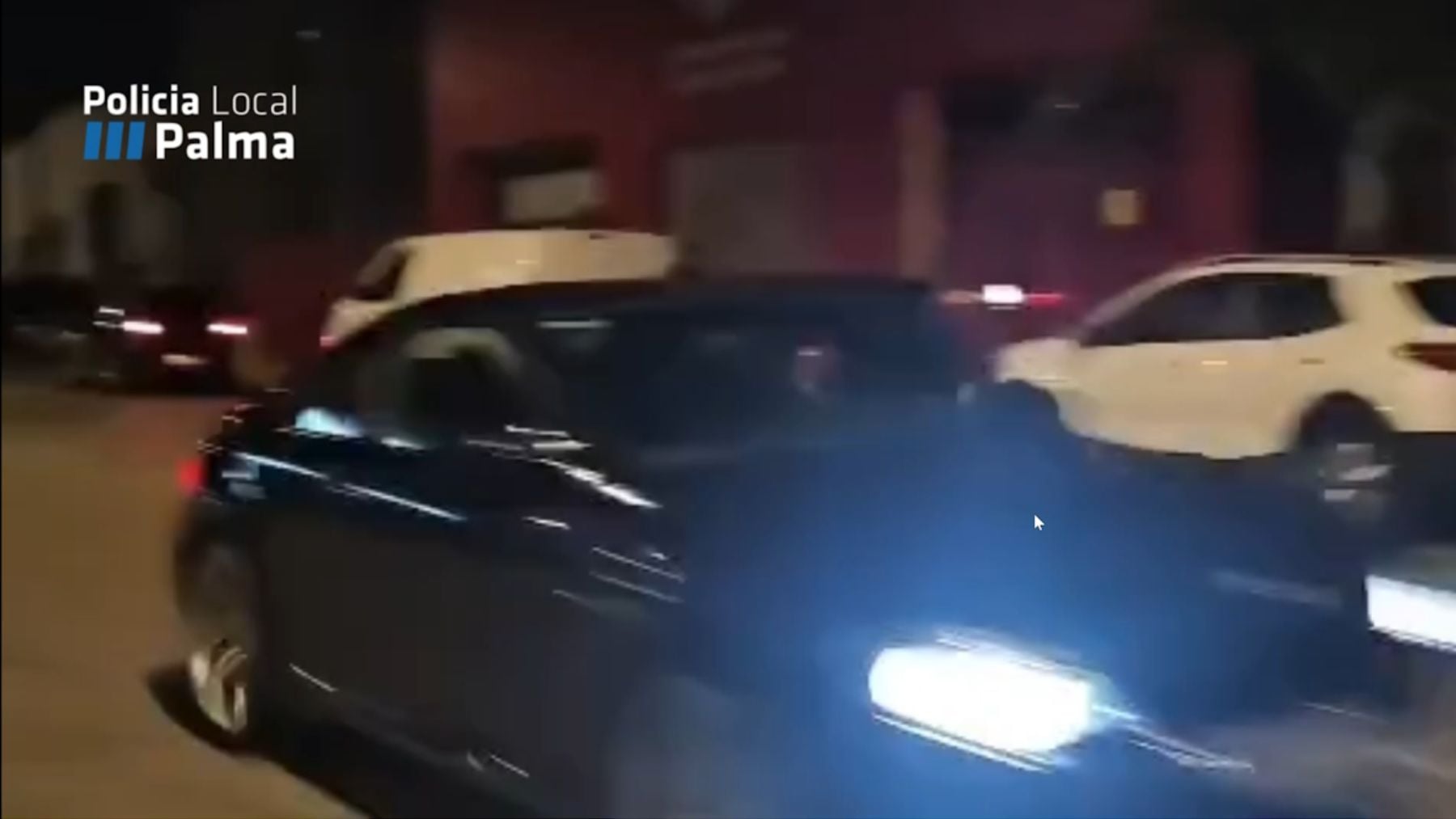 carreras ilegales coches polígono Can Valero Palma