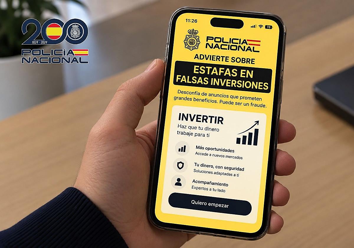 La Policía Nacional alerta sobre nueva estafa en La Rioja utilizando plataformas de inversión y suplantando marcas conocidas