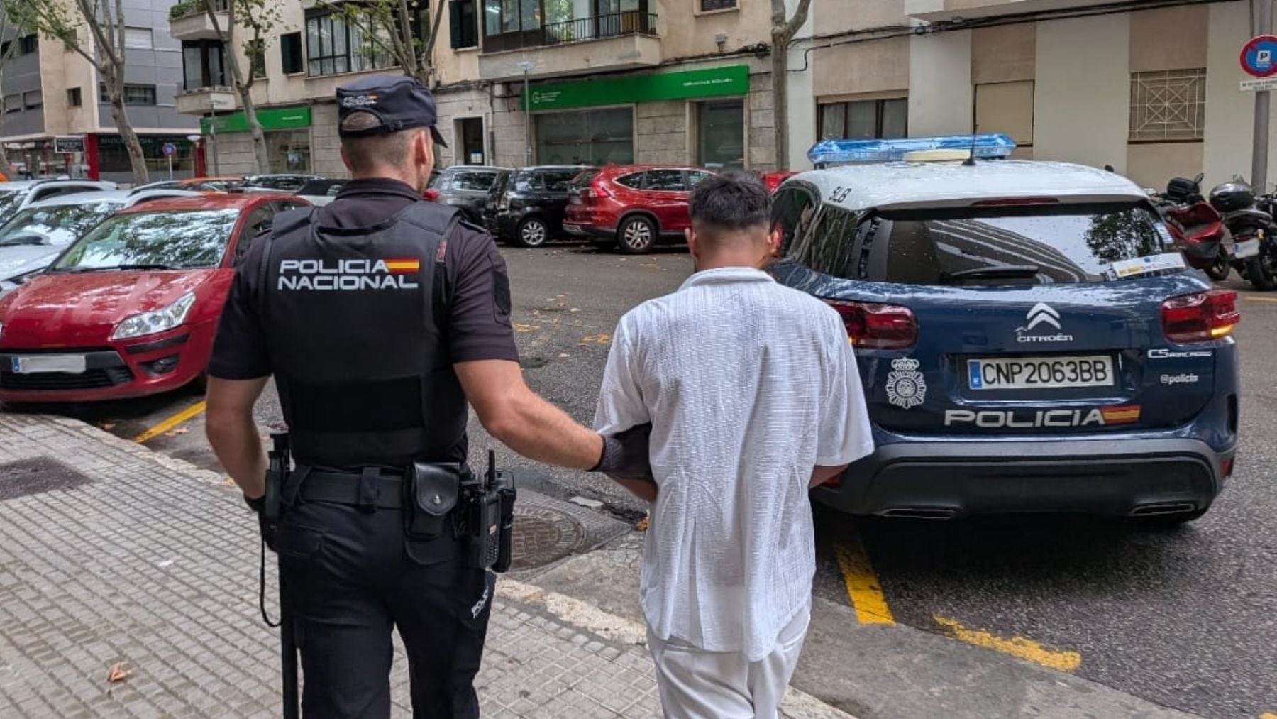 La Policía Nacional detiene a banda rumana por hurto a turistas mayores en Palma