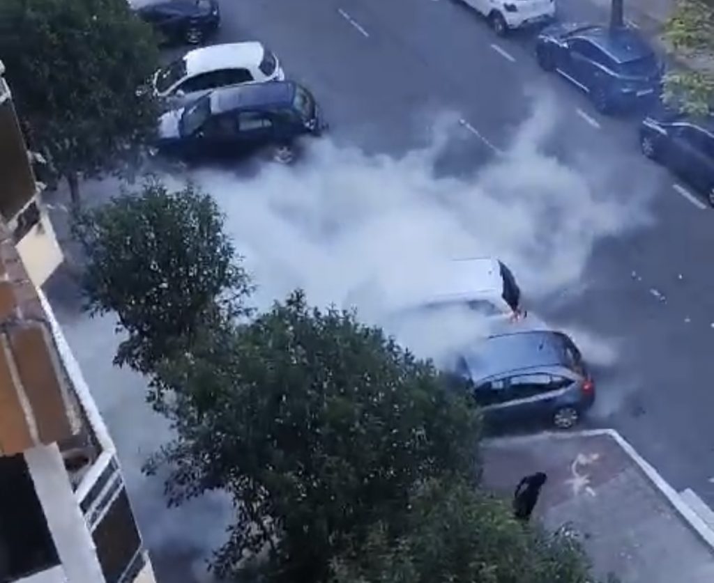 <p><strong>La Policía Nacional frustra violenta pelea entre ultras del Racing y Alavés antes del partido en Santander</strong></p>