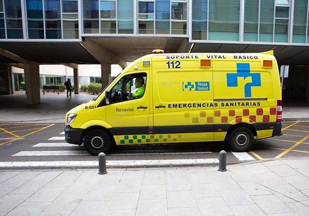 Motorista de 59 años resulta herido en accidente en la circunvalación de Logroño