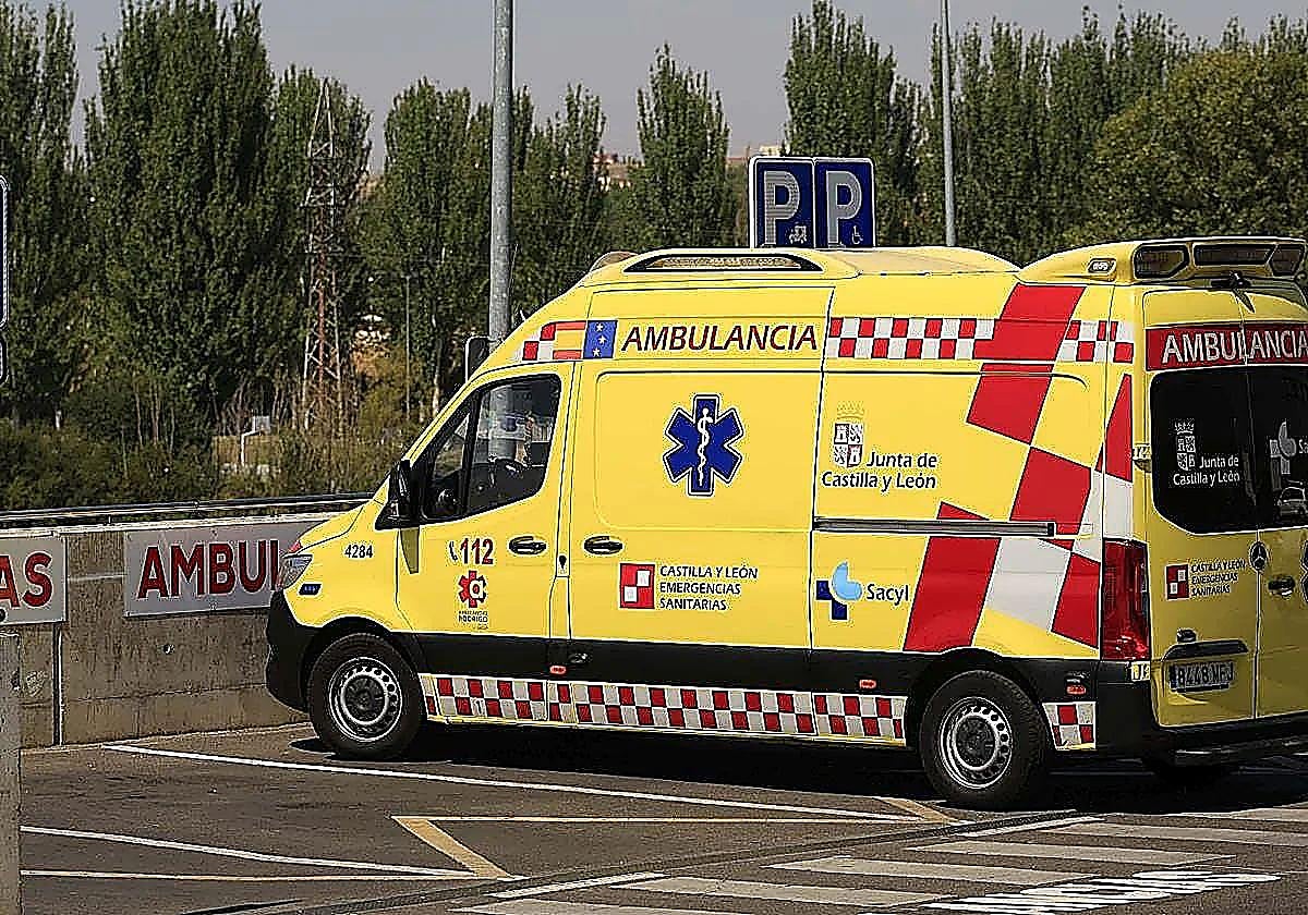 Motorista resulta herido tras caerse en autovía a las afueras de Burgos