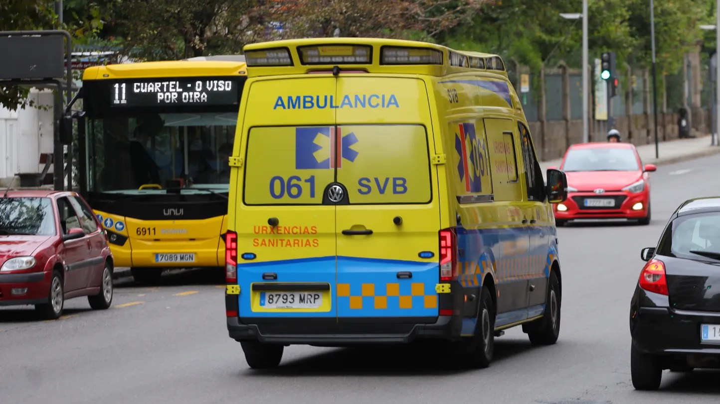 Ambulancia en Ourense