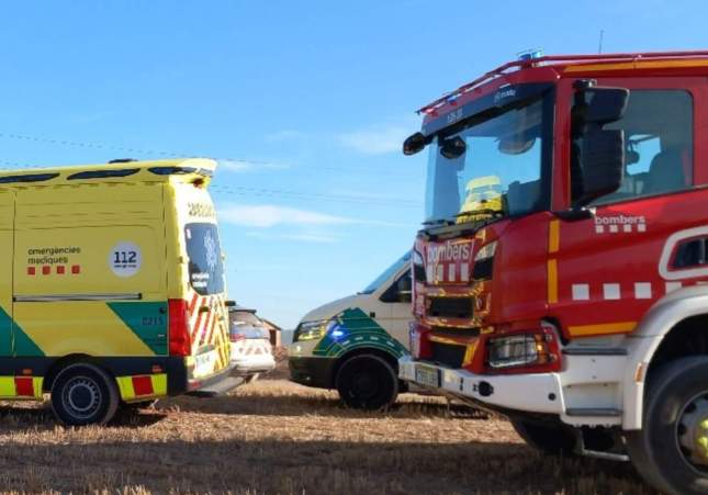 Bombers accident Santpedor