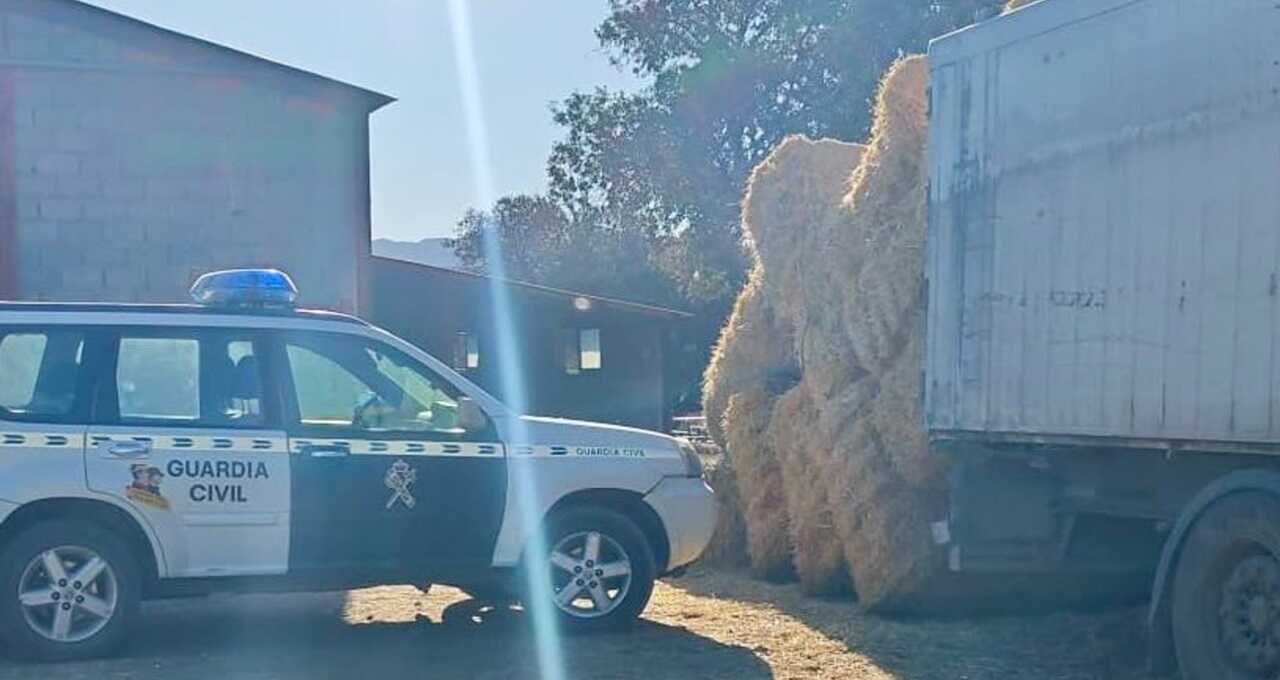 Muere un hombre tras caerle encima varias pacas de paja