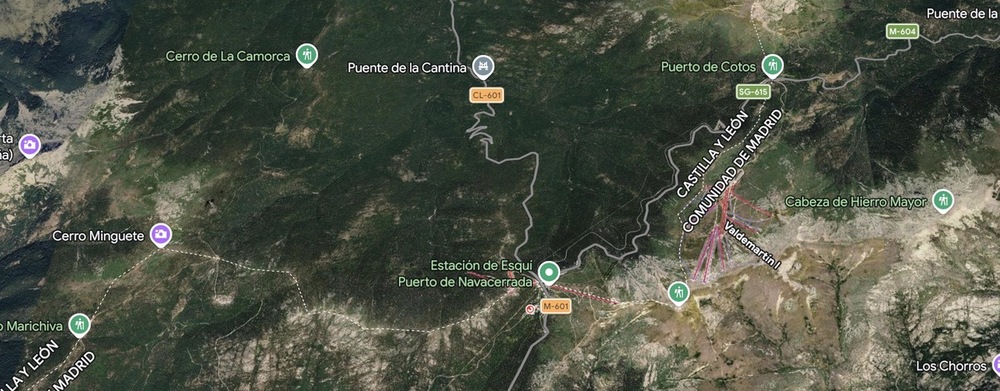 Trágico accidente en la carretera entre Navacerrada y Cotos: fallece motorista de 60 años tras colisionar con un coche