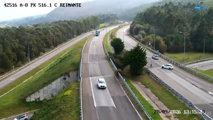 Fallecen tres miembros de una familia, incluido un menor, tras chocar su coche contra un viaducto en Ribadeo
