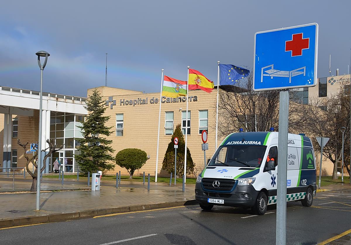 Trasladadas tres personas al Hospital de Calahorra por inhalación de humo tras el fuego en una cocina