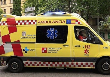 Herido un ciclista en un accidente con un turismo en la ciudad de Burgos