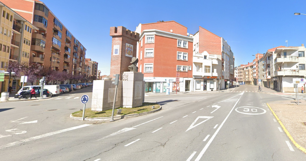 Un hombre de 70 años resulta herido tras ser arrollado por un turismo en Medina del Campo