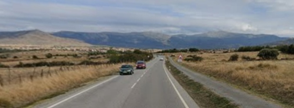 Un hombre resulta herido tras salirse de la carretera y dar vueltas de campana en Segovia