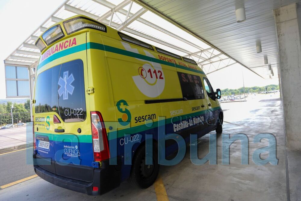 Un trabajador resulta herido tras caer desde seis metros en una gravera de Barajas de Melo.