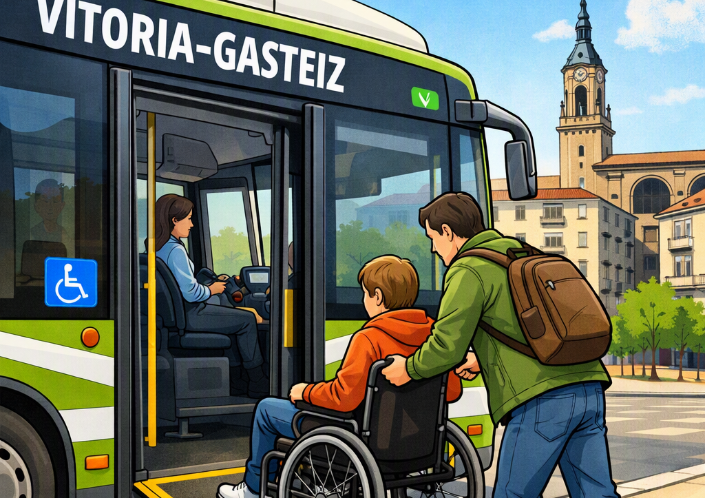 Las rampas de autobuses seguirán estropeándose en Vitoria