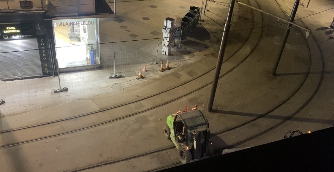 Caos del tranvía en Vitoria ¡Siguen ruidos que iban a quitar!