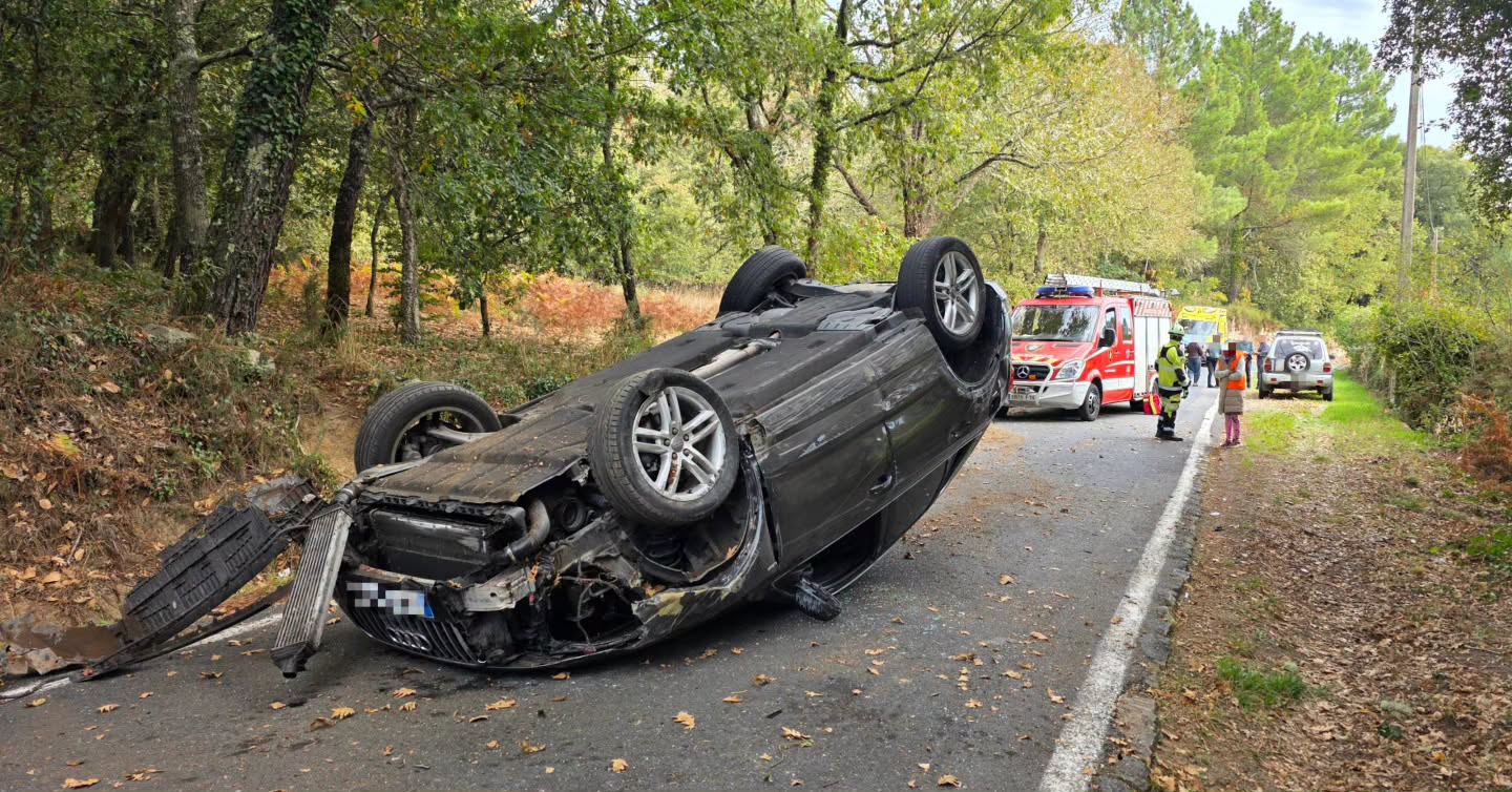 Accidente en Moreiras Toén