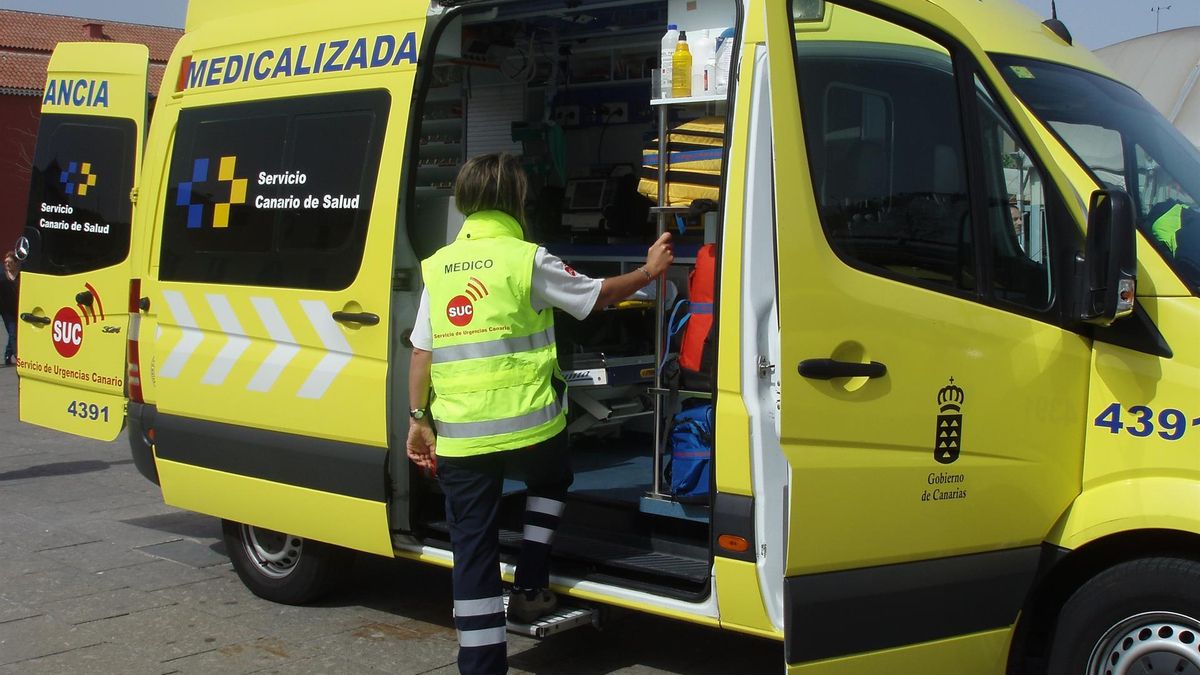 Ambulancia medicalizada del SUC
