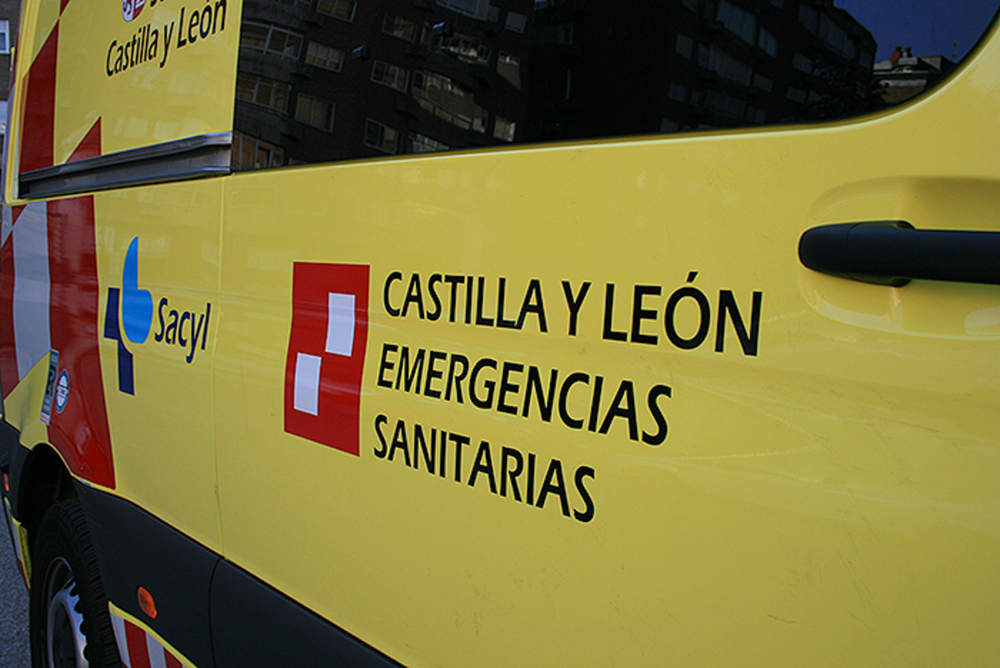 Un motorista herido e inconsciente por un choque en la capital