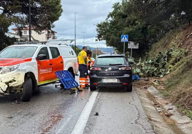 accident de trànsit proteccíó civil