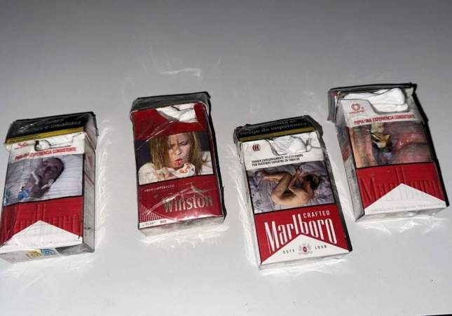 paquets de tabac amb cocaïna
