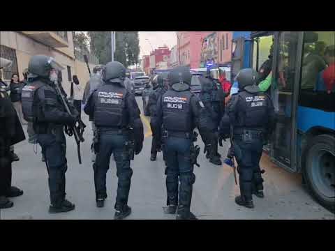 La Polic&iacute;a Nacional desaloja varios asentamientos de inmigrantes en distintos puntos de la ciudad
