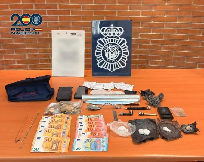 Desarticulado un narcopiso en Getafe con seis detenidos
