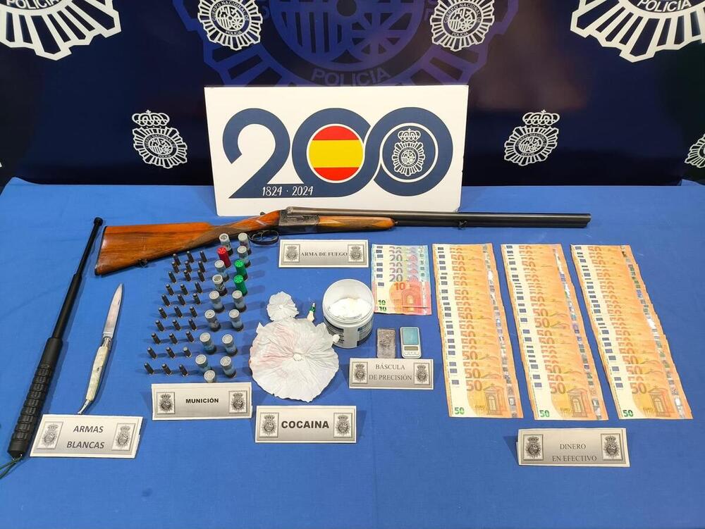 Desarticulados dos puntos de venta de droga en Huerta del Rey