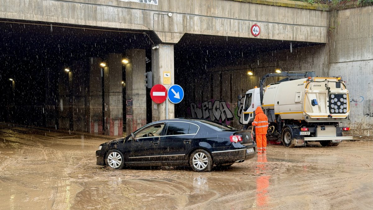 Encuentran el cuerpo de un hombre en un coche en una zona inundada de las Franqueses del Vallès