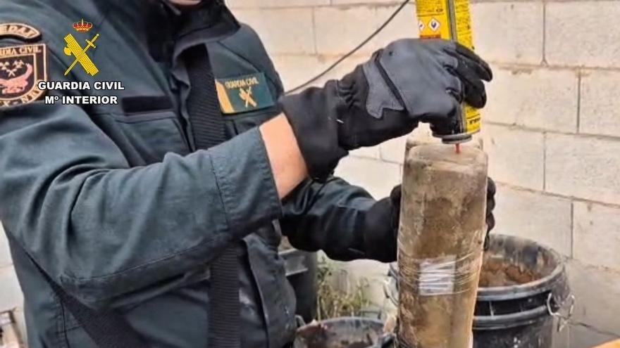 Desmantelado un peligroso laboratorio en Granada que usaba butano para el cannabis e intervienen 2.000 plantas