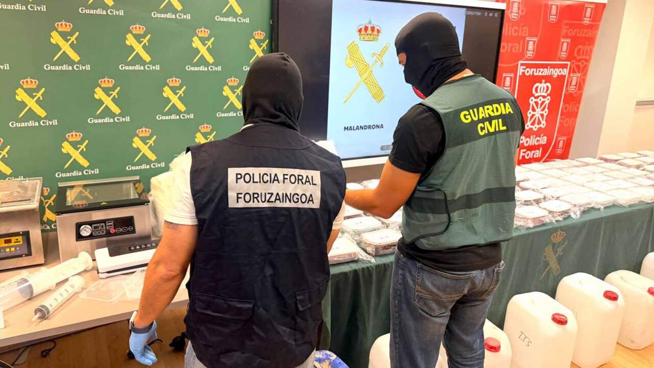 El mayor laboratorio de droga sintética de Navarra estaba en una vivienda y podía fabricar 400 kilos de speed