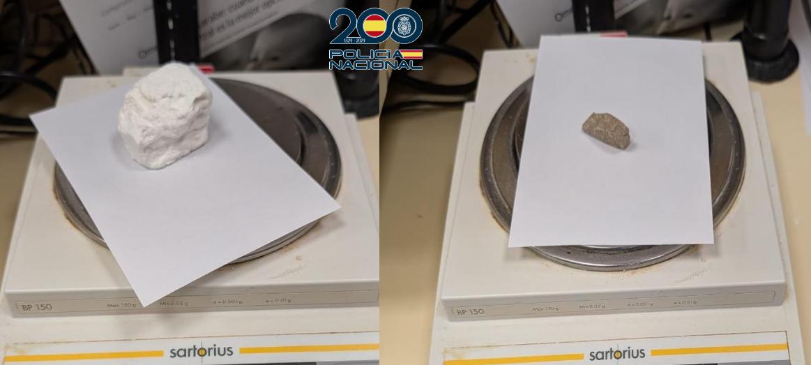 Detenido en Ciudad Real tras ser sorprendido en un control con más de 50 gramos de cocaína y heroína