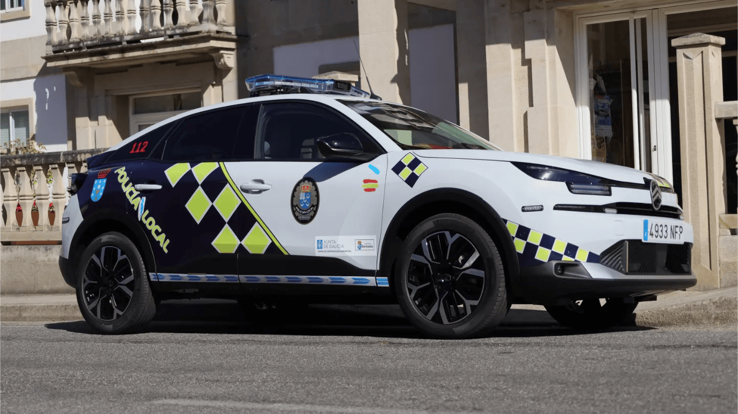 Coche de la Policía Local de Barbadás