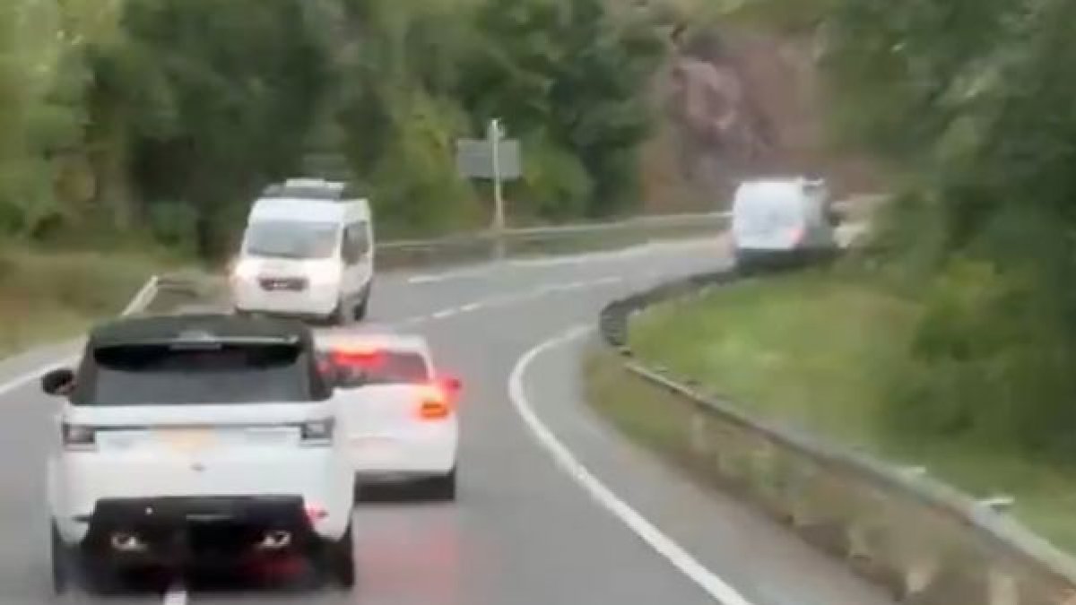 Dos hombres denunciados por conducir de forma temeraria en la C-14 durante una disputa en Alt Urgell