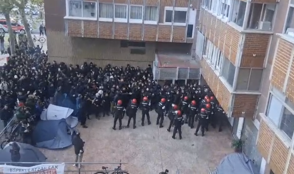 Graves altercados en Vitoria defendiendo al que cobra 2.000 euros/mes