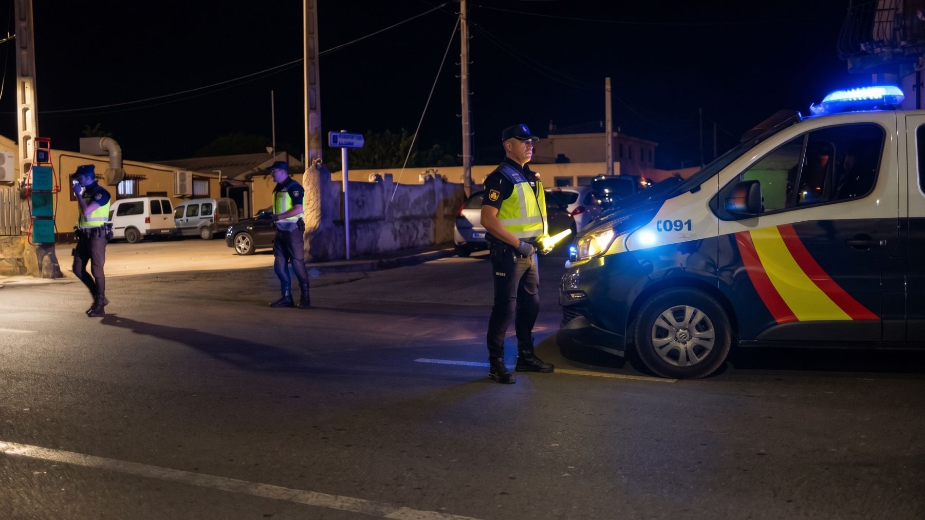 viola graba móvil droga palma