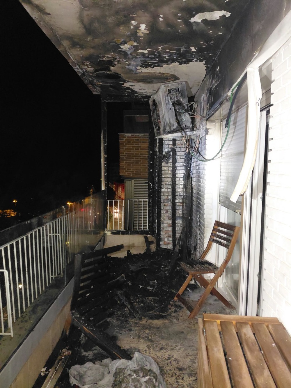 Evacuada una vivienda por un incendio