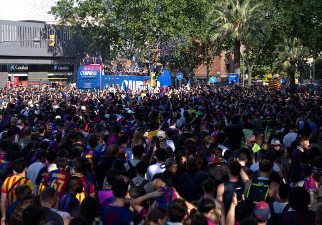 Celebració Barça