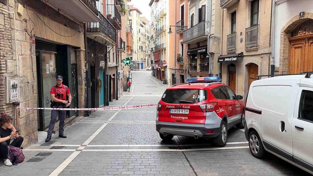 El juez pone en libertad al hombre atrincherado en Pamplona: no podrá comunicarse ni acercarse a su esposa